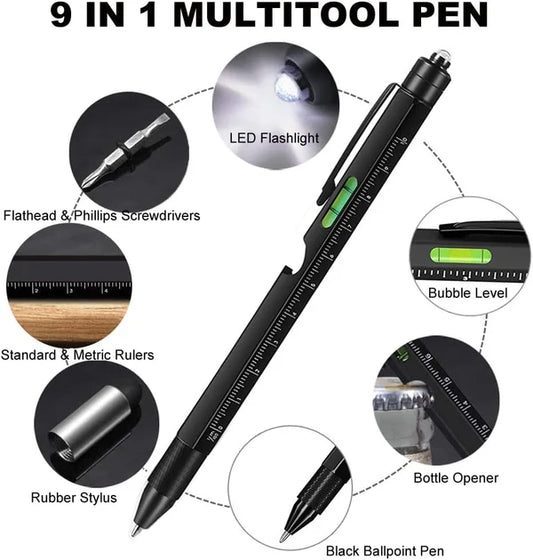 9-in-1 Multi-Tool Pen -The Best Gift For Father's Day