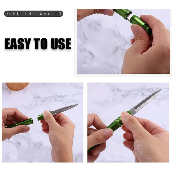 Creative Keychain Knife Multi Detachable Folding Utility Knife