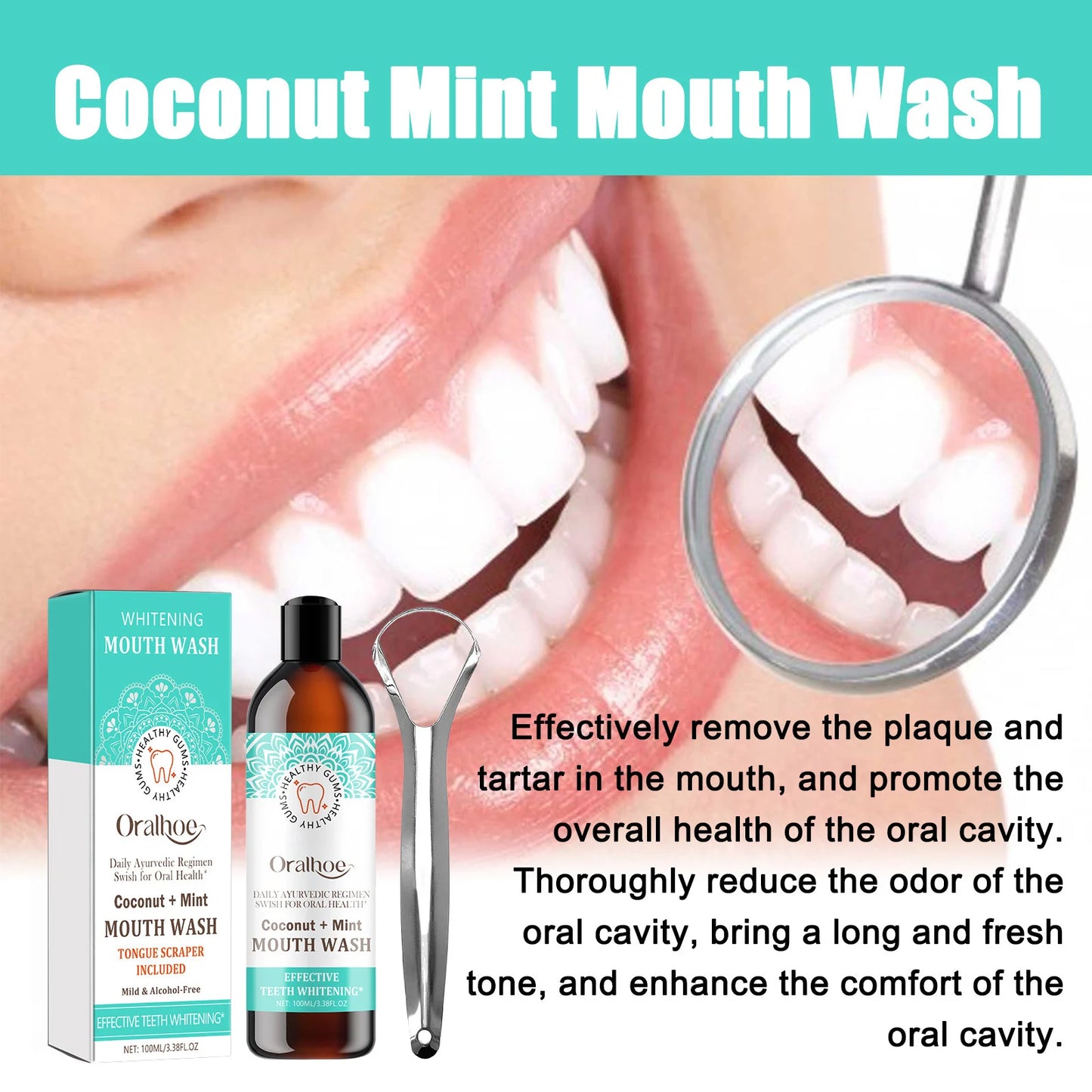 Cocomint Pulling Oil with 7 Essential Oils & Vitamins D, E & K2