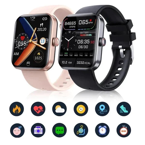 49% Exclusive Offer❤️[All day monitoring of heart rate and blood pressure] Bluetooth fashion smartwatch
