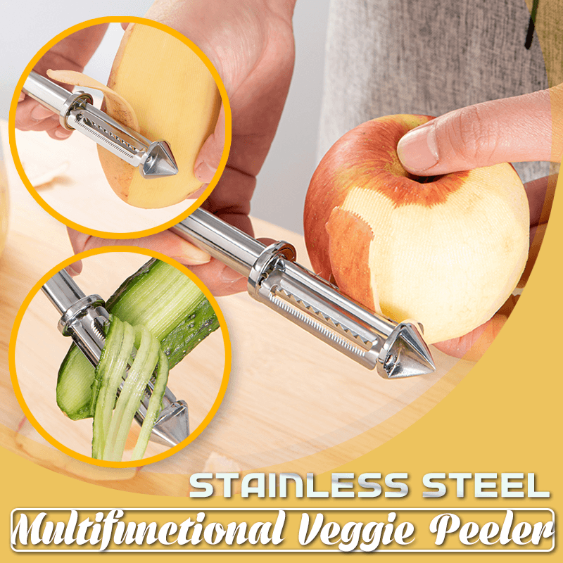 🎁Hot Sale🎁Stainless steel Multifunctional Veggie Peeler