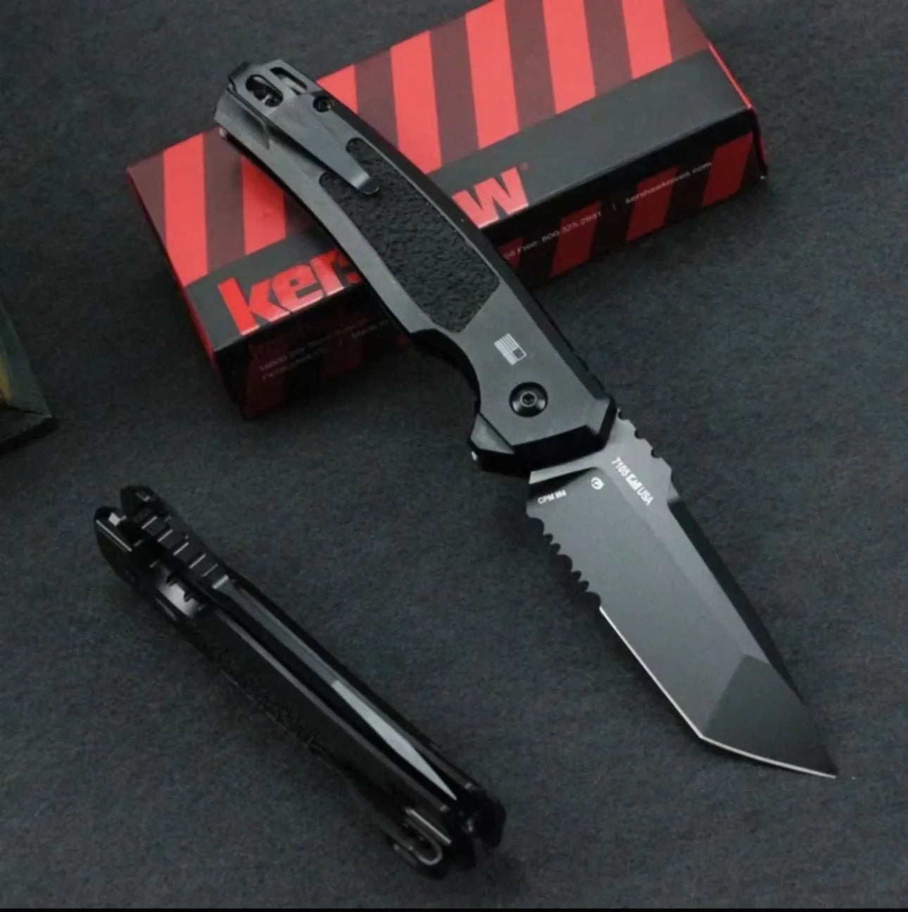 🔥Last Day Promotion- SAVE 70%🎄KERSHAW High Hardness Outdoor Folding Knife
