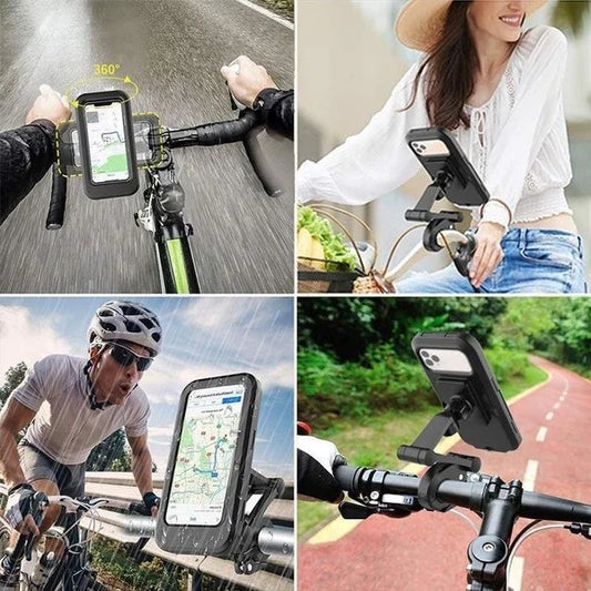 💥Summer Hot Sale 48% OFF💥Waterproof Bicycle & Motorcycle Phone Holder
