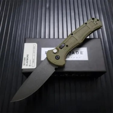 🔥Last Day Promo - 50% OFF🦋The BM Claymore Auto Outdoor Camping Folding Knife