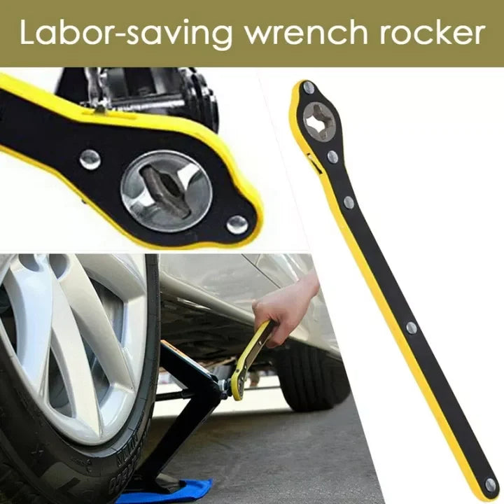 🔥BIG SALE 49% OFF🔥🔥Auto Labor-saving Jack Ratchet Wrench