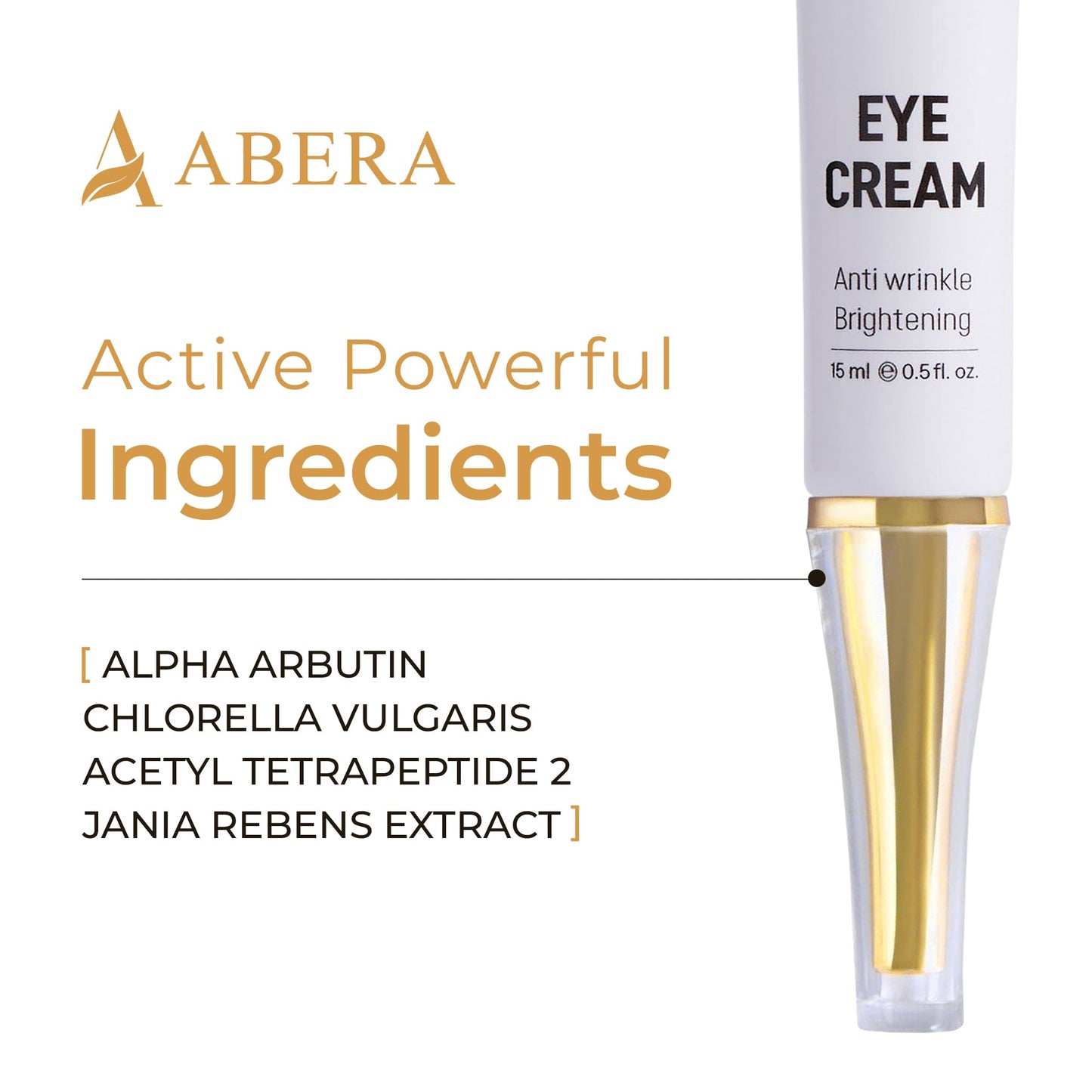 ABERA Natural Bringtening Eye Cream
