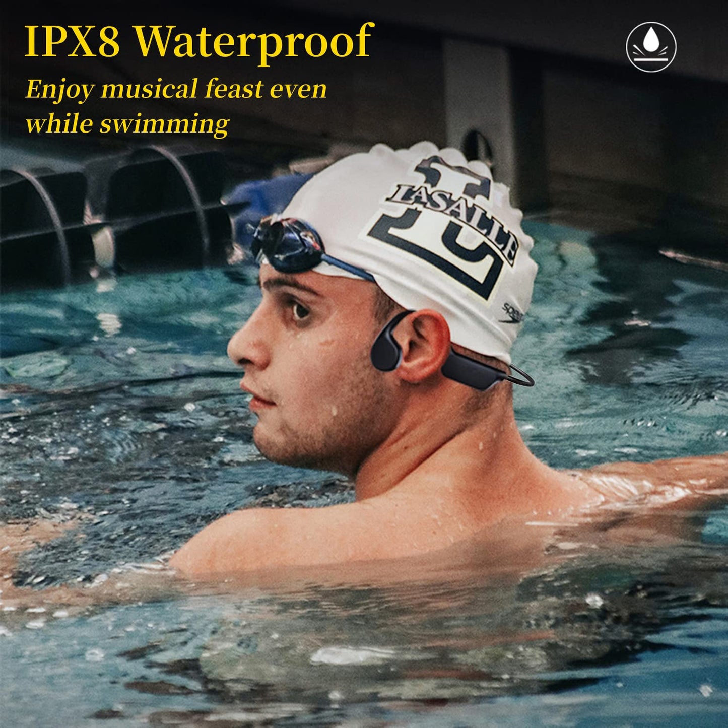 🔥Bone Conduction Headphones - IPX8 Waterproof Swimming Headphones