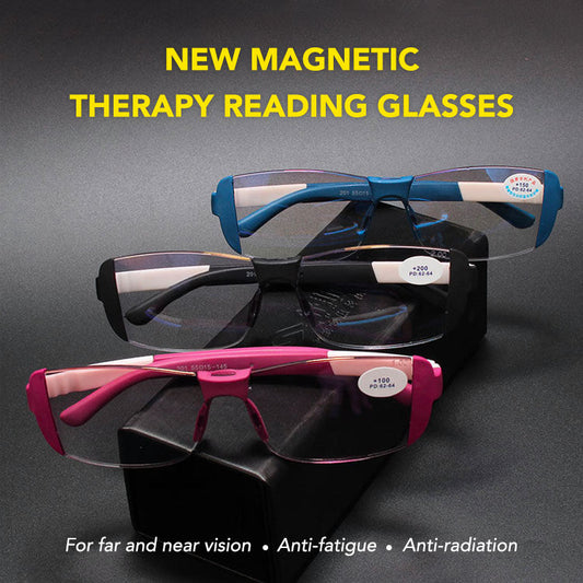 2024 Fifth Generation Magnetic Therapy Reading Glasses