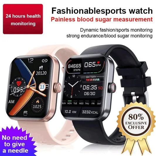 49% Exclusive Offer❤️[All day monitoring of heart rate and blood pressure] Bluetooth fashion smartwatch