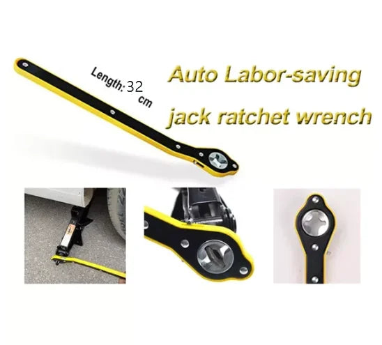 🔥BIG SALE 49% OFF🔥🔥Auto Labor-saving Jack Ratchet Wrench