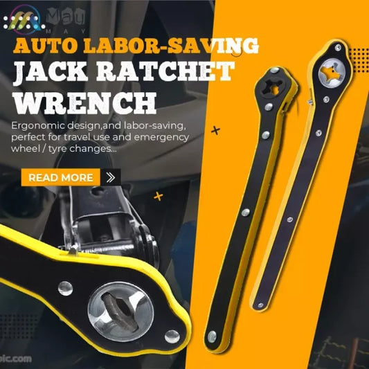 🔥BIG SALE 49% OFF🔥🔥Auto Labor-saving Jack Ratchet Wrench