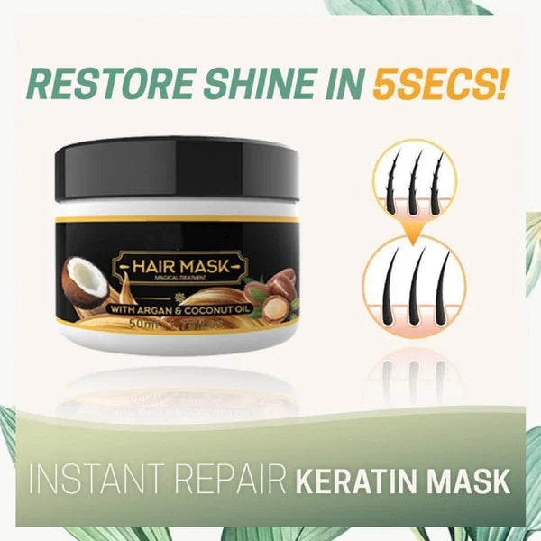 🔥ShinyHair Instant Keratin Hair Repair Mask