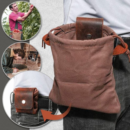 🏆🏆🏆(HOT SALE - 49% OFF)Foldable Canvas Foraging Bag【🎌From Japan🎌】