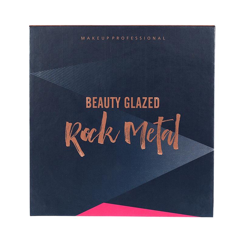 Beauty Glazed Rock Metal 16 Colors Eye Shadow Palette