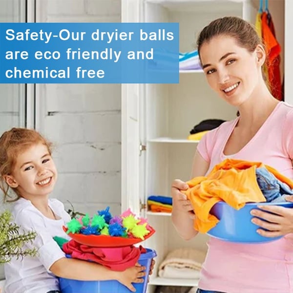 🌈Summer Hot Sale-48% off-(3pcs) Reusable Tangle-Free Laundry Scrubbing Balls-💥Buy More Save More