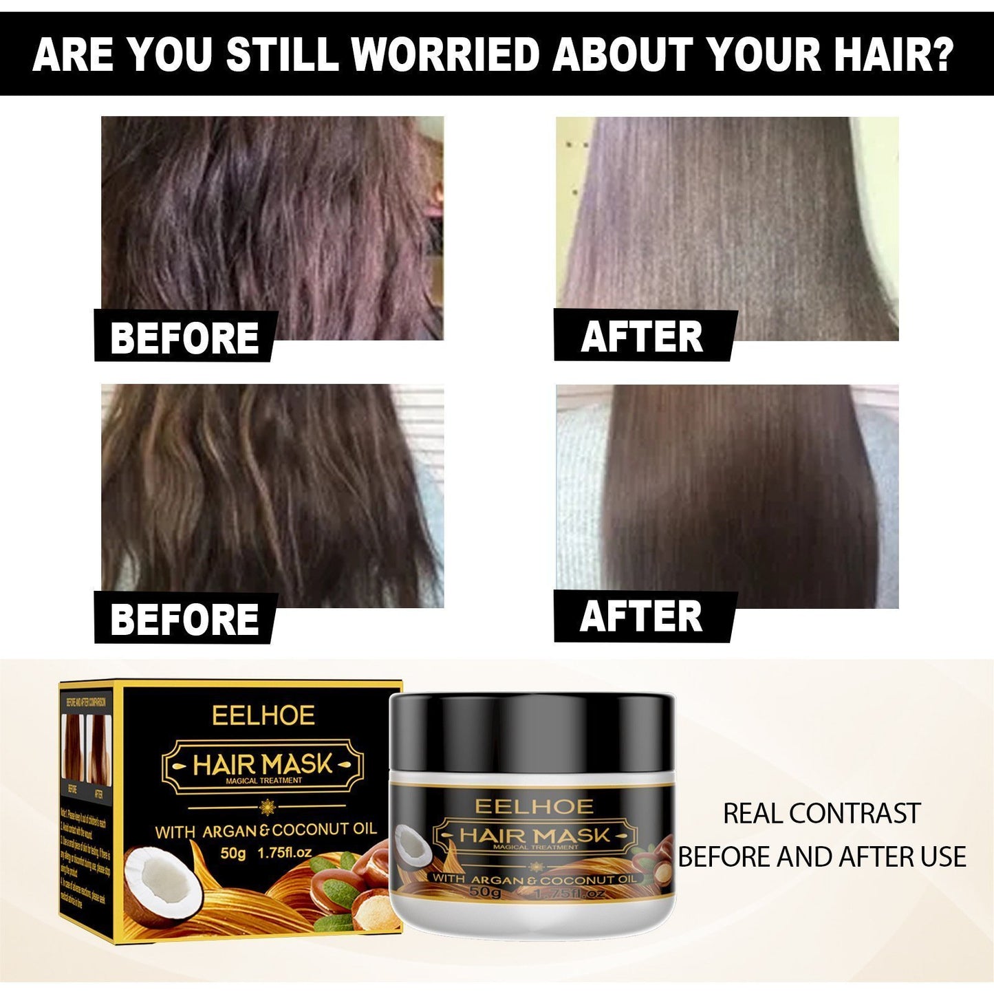 💓ShinyHair Instant Keratin Hair Repair Mask